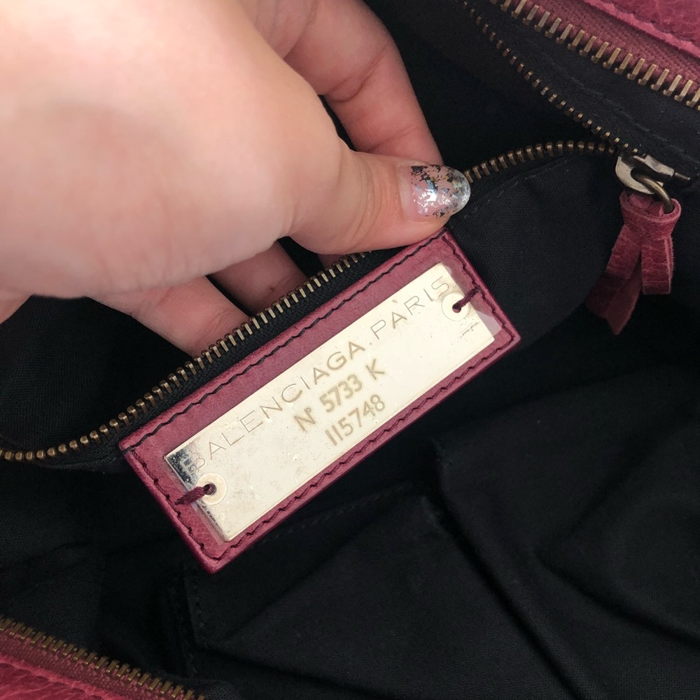 SOLD *AUTHENTIC* Balenciaga Motorcross City Bag - Picture 6 of 8